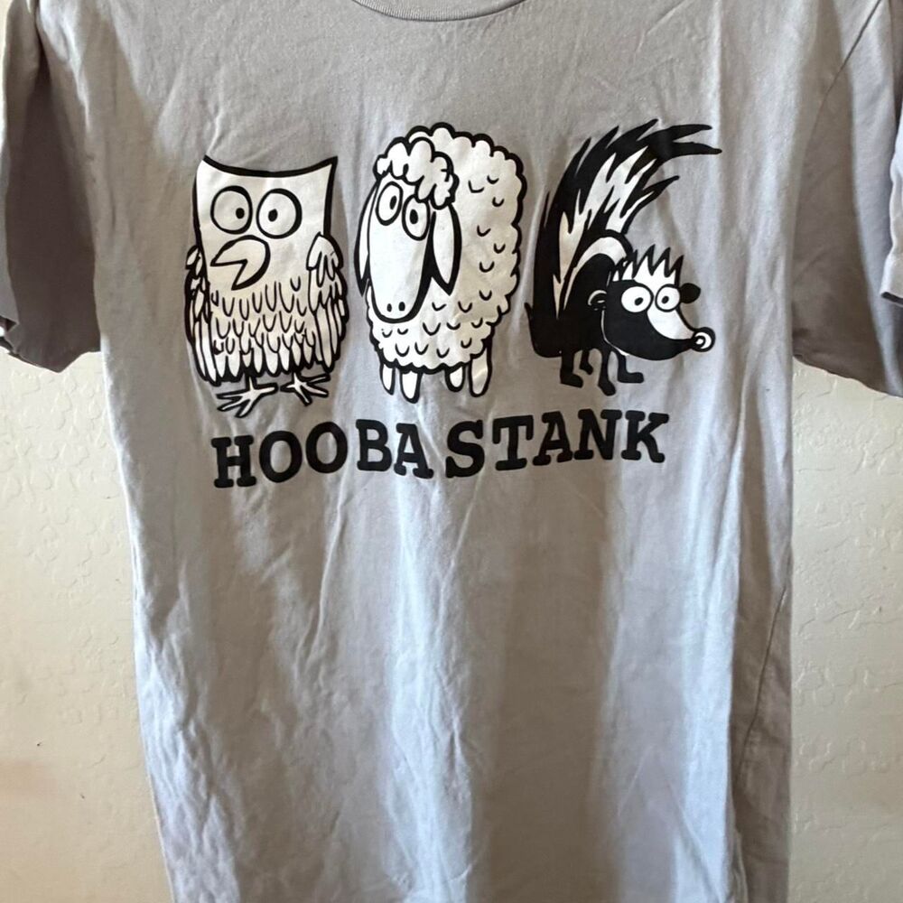 Starter Men's Grey and Tan T-shirt